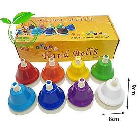 Mua Chuông bấm định âm Montessori 8 âm  chuông bấm 8 nốt nhạc