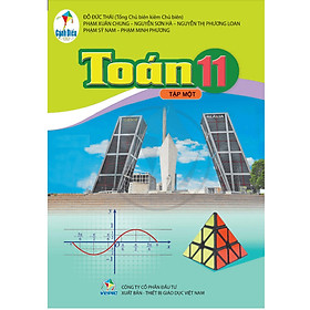 Sách – SGK Toán 11 Tập 1 Cánh Diều và 2 tập giấy kiểm tra kẻ ngang vỏ xanh