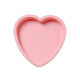 Silicone Cake Mold Cake Heart Shape Mousse Cake Moulds  6Inch Blue