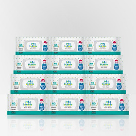 Combo 12 gói khăn ướt Jelly Bubble 80 miếng: