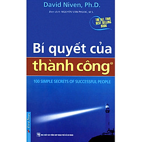 Bí Quyết Của Thành Công (Tái Bản 2016 - Khổ Lớn)