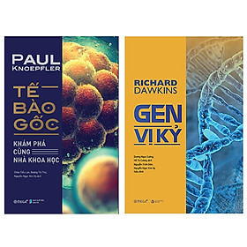 Combo Sách : Tế Bào Gốc - Khám Phá Cùng Nhà Khoa Học + Gen Vị Kỷ
