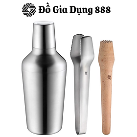 Set Dụng Cụ Pha Chế Rượu WMF Clever & More Bar Set, Bình Lắc Cho Quầy Bar, Chất Liệu Thép Không Gỉ, Nhập Đức