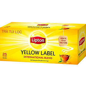 Trà Lipton Nhãn Vàng 25 Túi/ Hộp - 64021197
