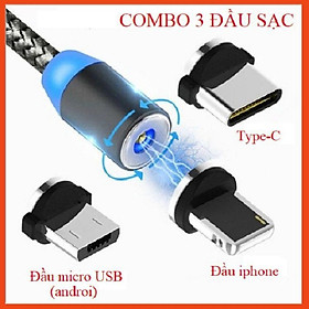 Mua BỘ DÂY SẠC NAM CHÂM 3 ĐẦU