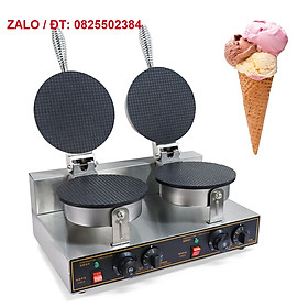 Mua Máy làm bánh ốc quế đôi  vỏ kem ốc quế đôi cao cấp