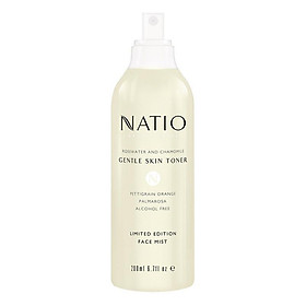 Natio Rosewater and Chamomile Gentle Skin Toner Face Mist 200ml
