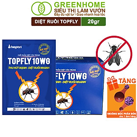 Mua Thuốc Diệt Ruồi Greenhome  Topfly 10wg  Gói 20gr  Thu Hút Mạnh  Diệt Ruồi Nhanh  Hiệu Quả  An Toàn  Tiết Kiệm