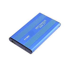 Ổ Cứng Rời HDD Hỗ Trợ USB 2.0/3.0 Bằng Hợp Kim Nhôm Cho PC Laptop Macbook (2.5 Inch)