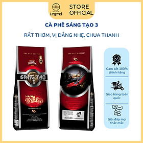 Cà Phê Rang Xay Sáng Tạo 3 Trung Nguyên Legend – Gói 340g – 100% Arabica, Vị Chua Thanh Nhẹ
