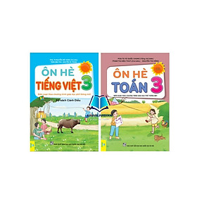 Sách - Combo Ôn Hè Toán + Tiếng Việt Lớp 3 Cánh Diều