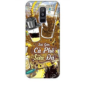 Ốp lưng dành cho điện thoại  SAMSUNG GALAXY A6P LUS 2018 Hình Sài Gòn Cafe Sữa Đá - Hàng chính hãng