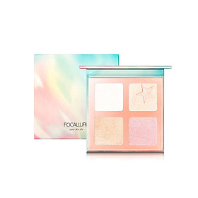 Concealer Powder High Gloss Powder Professional 4 Colors 16g Matte Makeup for Focallure