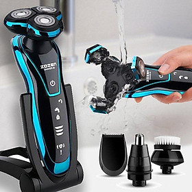 Máy cạo râu đa năng 4d Zozen,máy cạo râu đa năng 4 in 1 chống nước ip X7