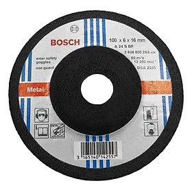 Đĩa mài Bosch 2608600017 Đường kính 100mm (Xanh phối đen).