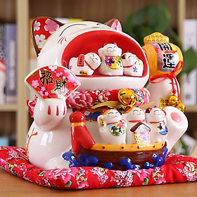Mua Mèo thần tài đựng tiền tiết kiệm size 30