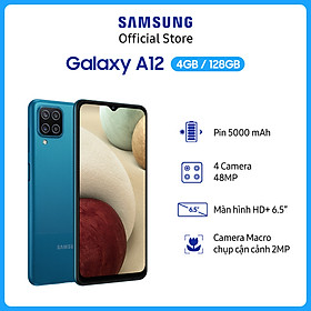 Điện Thoại Samsung Galaxy A12 (4GB/128GB) - Hàng Chính Hãng