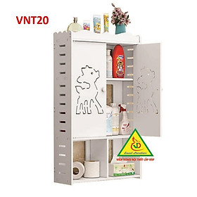 TỦ NHÀ TẮM CHỐNG THẤM NƯỚC VNT20 - NỘI THẤT LẮP RÁP