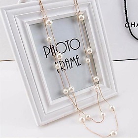 Vòng cổ đính hạt nhiều tầng sang trọng dành cho nữ