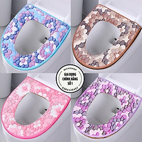 Mua Miếng Lót Bồn Cầu Hình Hoa Nỉ Bông Loại Dày Đẹp Chống Lạnh Nhà Tắm  Miếng Nỉ Lót Bồn Cầu Ấm Mông Mùa Đông