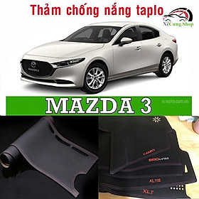 Thảm Taplo Da Carbon Xe Mazda 3 Đời 2015 - 2019