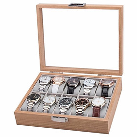 Mua Hộp Đựng Đồng Hồ 10 Chiếc Gỗ Mộc