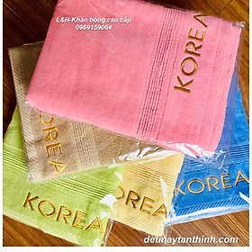 Mua Khăn tắm nở cotton Korea Tân Thịnh  kt 60x120 cm  320g