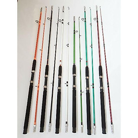 Cần câu cá shimano scabard 2 khúc đặc 2,7m cực khỏe siêu rẻ tặng chuông báo cá