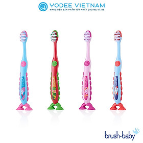 Brush-Baby Bàn chải đánh răng Flossbrush cho bé (3-6 tuổi)