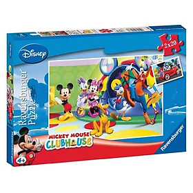 Xếp hình puzzle Mickey, Minnie & Freunde 2 bộ 12 mảnh RAVENSBURGER RV075652