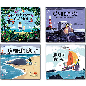 Ảnh bìa Boxset 4 Cuốn: Cá Voi Đêm Bão Và Những Câu Chuyện Khác…