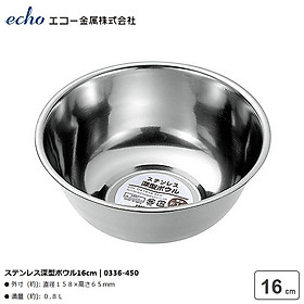 Tô inox 16cm 