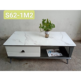 Mua Bàn trà sofa Tundo mặt đá nhập khẩu xám vân xám