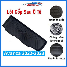 Thảm nhựa lót cốp Avanza 2022-2023 nhựa dẻo dày dặn đàn hồi tốt