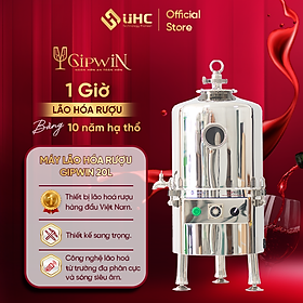 Máy lão hóa rượu và khử độc rượu GIPWIN 20L - Hàng chính hãng