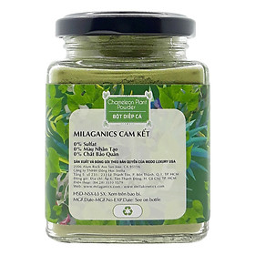 Bột Diếp Cá Hỗ Trợ Giảm Mụn Viêm, Se Khít Lỗ Chân Lông Milaganics (Hũ / 100G)
