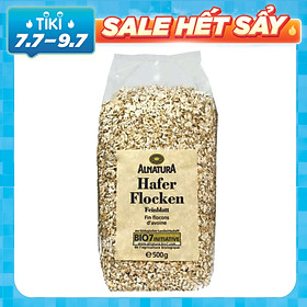 Yến mạch Hafer Flocken 500g - Deutschland (Dạng hạt cán vỡ)