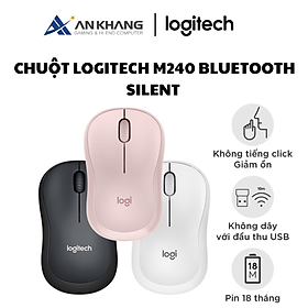 Mua Chuột Logitech M240 Bluetooth Silent  - Hàng Chính Hãng - Bảo Hành 12 Tháng