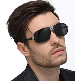 Kính mát nam kiểu dáng thể thao với tròng polarized phân cực chống UV chống chói lóa