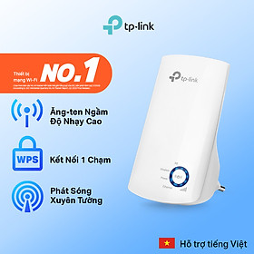 Hình ảnh Bộ Mở Rộng Sóng Wifi TP-Link TL-WA850RE Chuẩn N 300Mbps - Hàng Chính Hãng