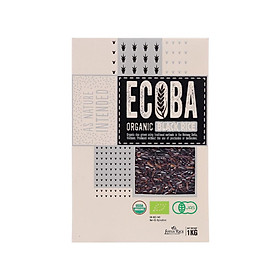 Gạo Lứt Đen Hữu Cơ Ecoba - hộp 1kg