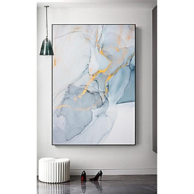 Mua Tranh treo tường | Tranh trừu tượng Abstract Highly-textured ink paint with gold foil  Colorful painting  watercolor