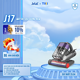 Máy hút bụi giường đệm diệt khuẩn UV JETZT J17, hàng chính hãng