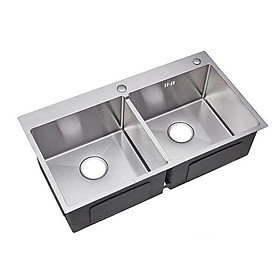 Mua Chậu rửa bát Subi 304 Chậu rửa bát inox 304(Tặng rỗ nhựa và xi fong)