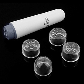 Máy Massage Mắt Mini Cầm Tay 4 Đầu Thay Cây Lăn Mặt Nâng Cơ