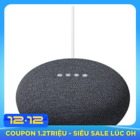 Google Nest Mini (2nd Generation) - Hàng nhập khẩu - Charcoal