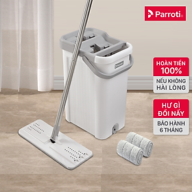 Mua Bộ lau nhà tự vắt thông minh  chổi lau nhà 360 độ  lau sạch khô nhanh - Parroti ProMax PX01