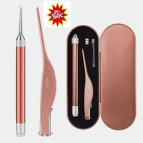 Co nen lay ray tai cho tre em khong - Bộ dụng cụ lấy ráy tai có đèn siêu sáng cao cấp cho bé yêu