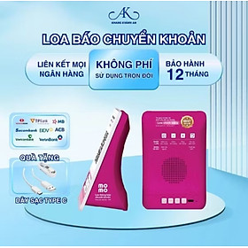 Mua 1 LOA THÔNG BÁO CHUYỂN KHOẢN MOMO NGÂN HÀNG MIỄN PHÍ DỊCH VỤ THUẬN TIỆN CHO MỌI NHÀ