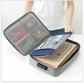 Túi du lịch đa năng đựng laptop giấy tờ có khoá mật mã CERTIFICATE BAG